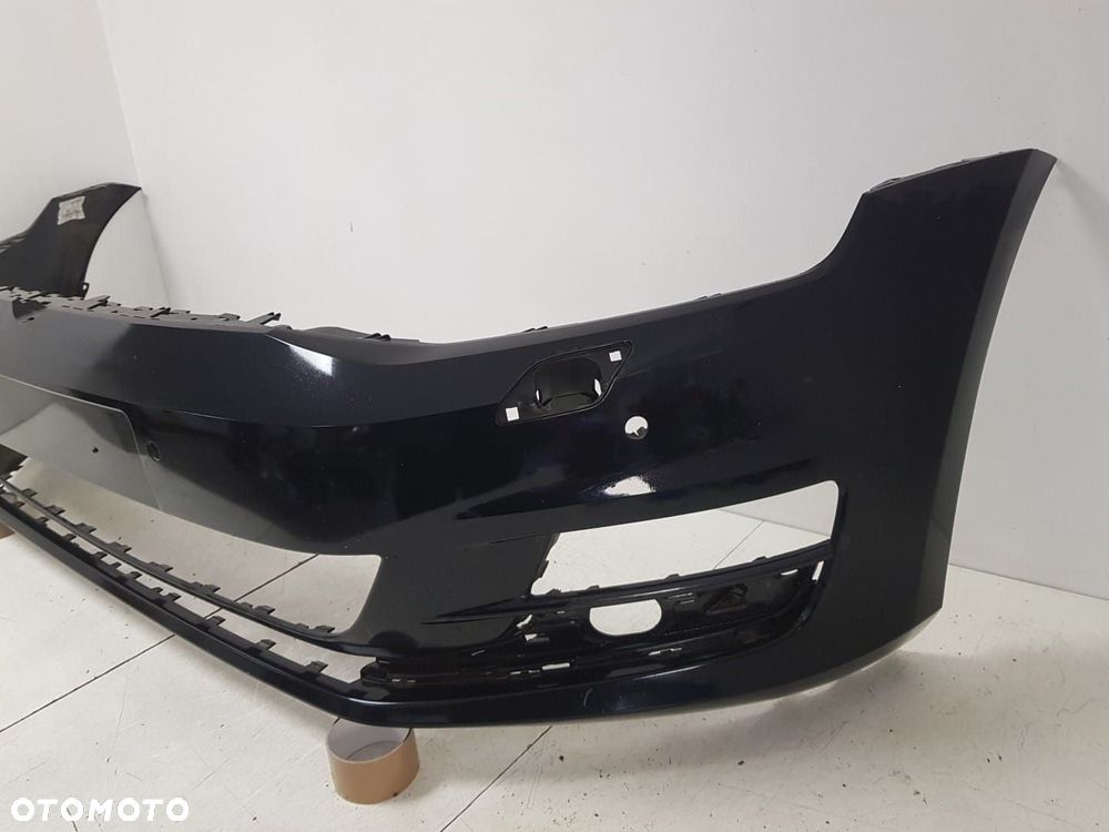 VW GOLF VII 7 ZDERZAK PRZEDNI 4PDC SPRYSKI 12-17 HIGHLINE 5G0807217BR DEEP BLACK C9X - 3
