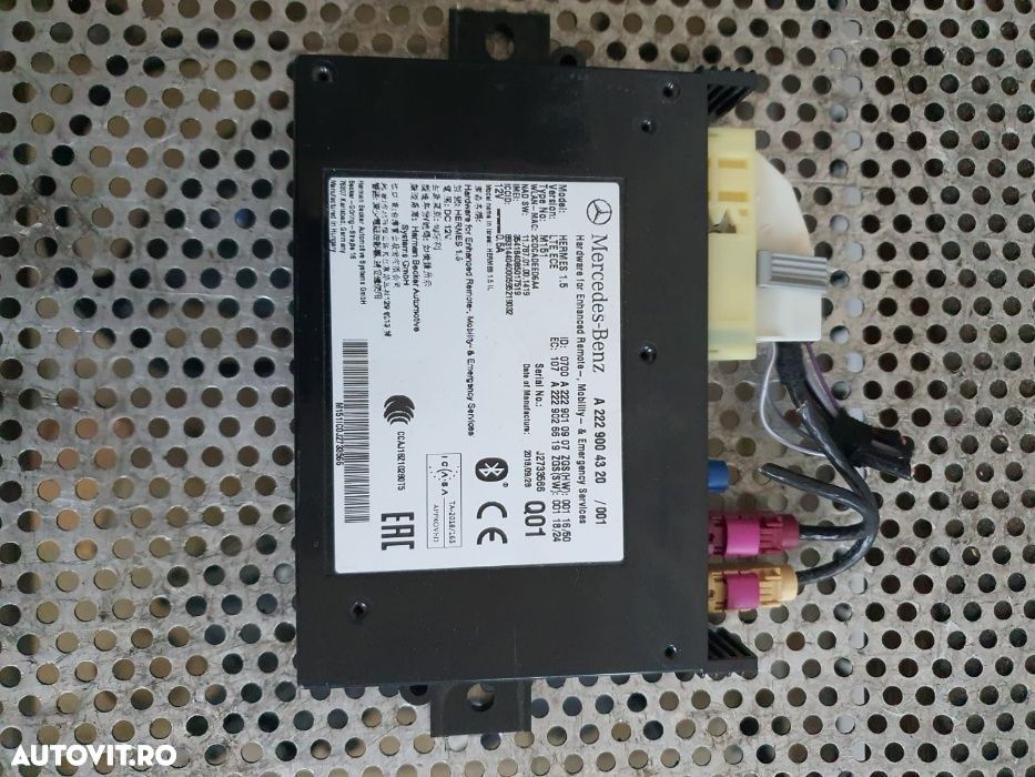 Modul Telematic TCM Mercedes E S Class W213 W238 W222 - 2