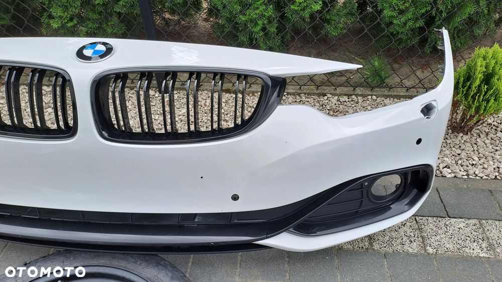 BMW F32 F33 F36 14-17 ZDERZAK PRZÓD PRZEDNI SPRYSKI PDC - 5