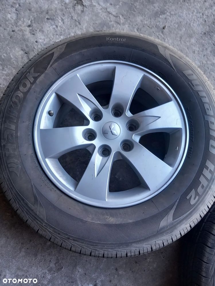 KOŁA FELGI OPONY 17 ALUMINIOWE KOMPLET MITSUBISHI L200 17X7J ET38 6X139,7 - 8