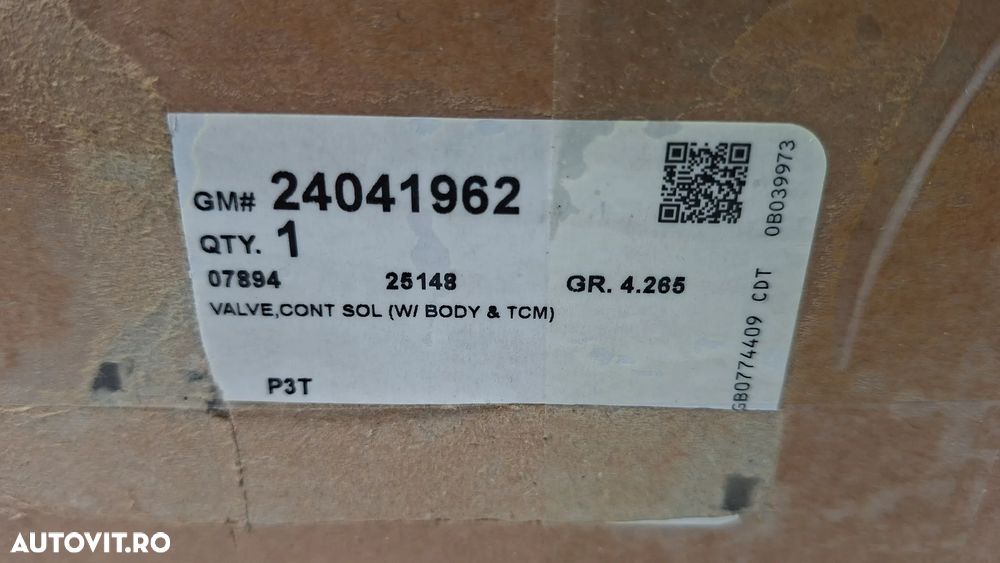 Mecatronic Calculator cu Solenoizi GM6T45E 6NLW 6RLW / OPEL ASTRA K / INSIGNIA B / MOKKA / 1.6CDTI / 2014+ - 6