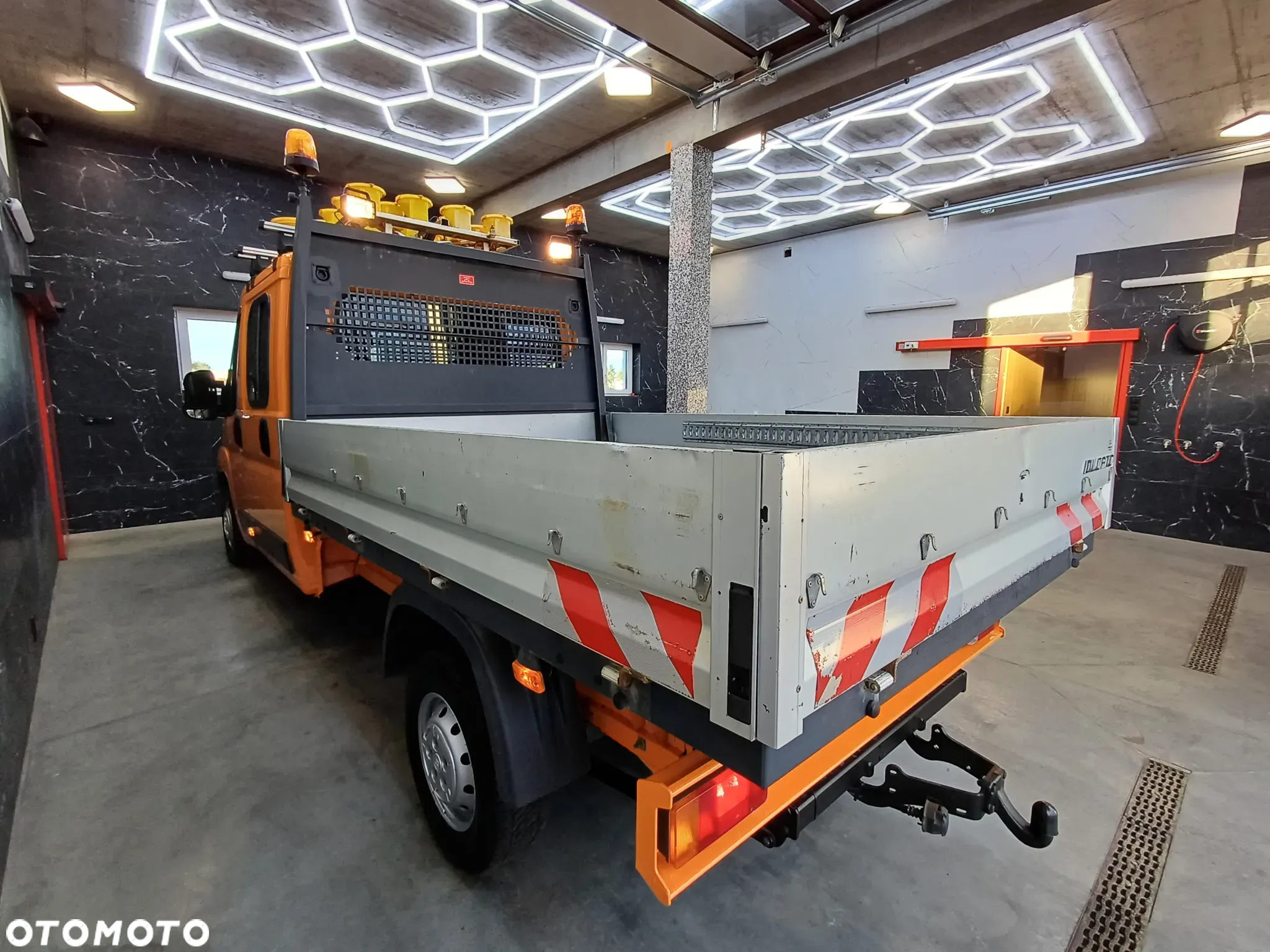 Fiat Ducato Doka Brygadówka Służba Drogowa 2.3 Diesel Sprowadzony Webasto Klimatyzacja - 4