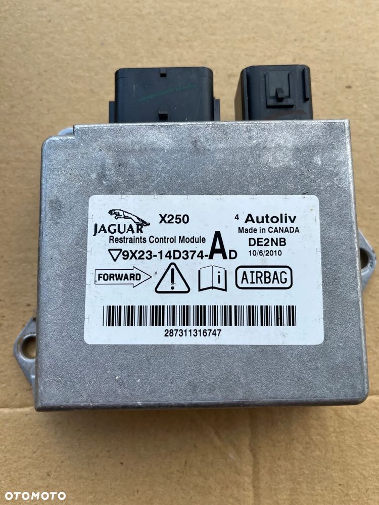Moduł airbag 9X23-14D374 Jaguar XF X250 - 1