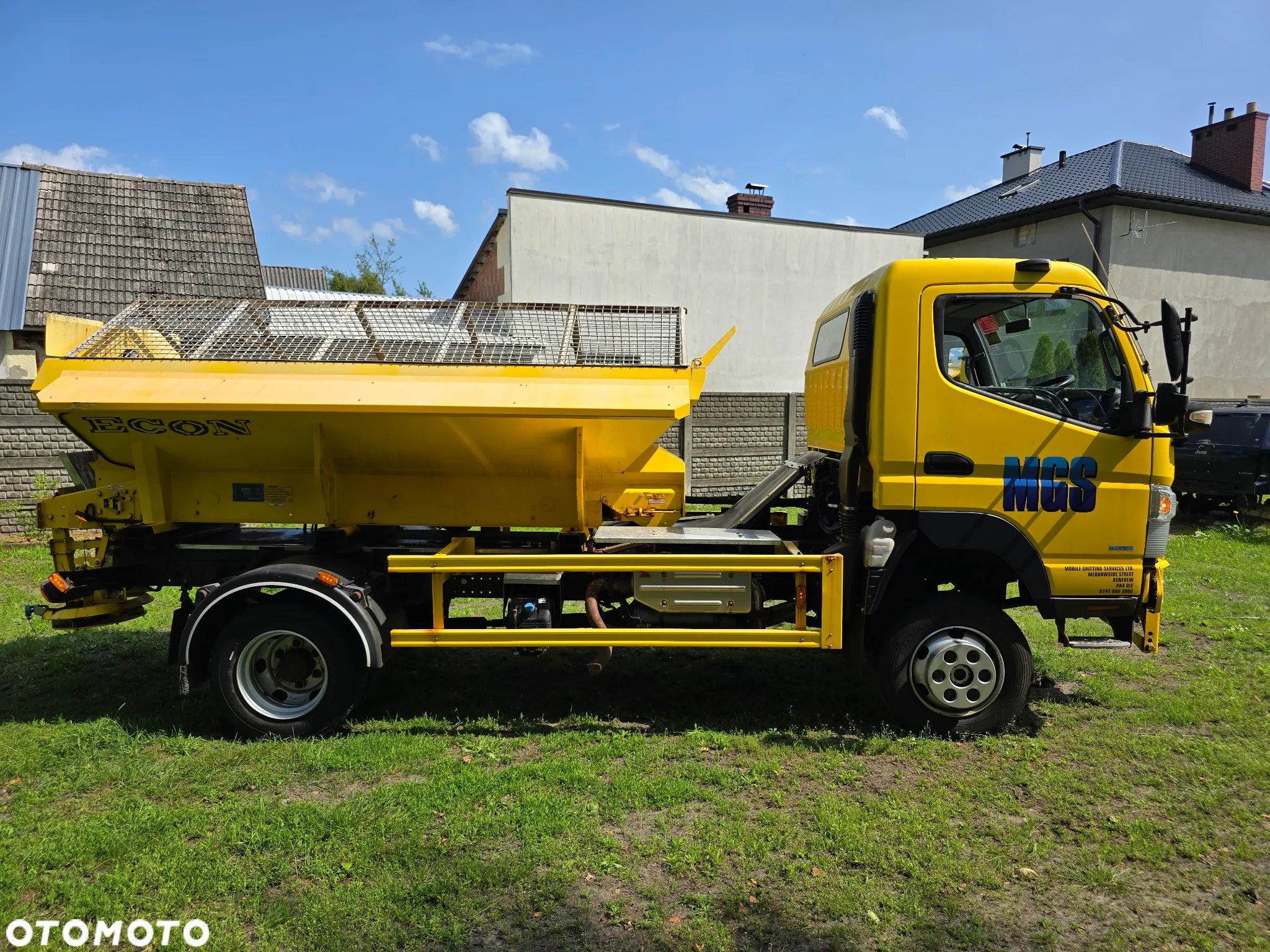 Mitsubishi CANTER 4x4 FUSO 180KM 6C18 Piaskarka Solarka Gritter Hydraulika Euro 6 - 27