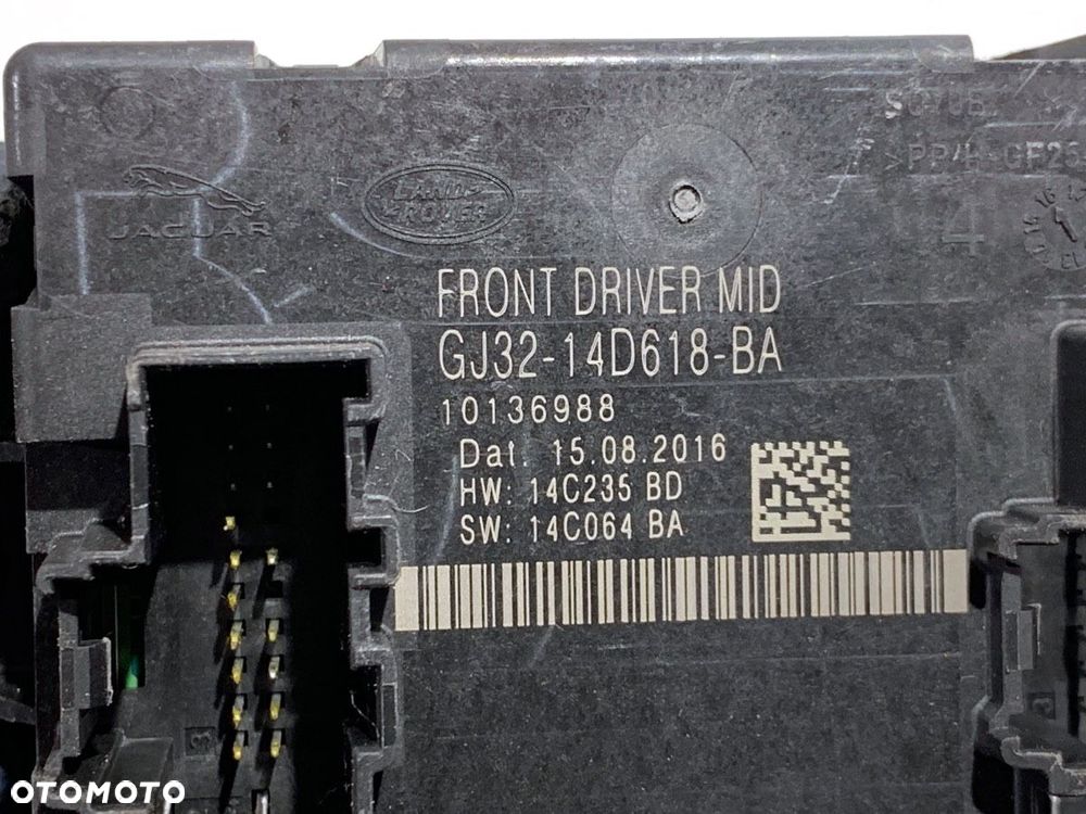 MODUŁ DRZWI PRZÓD LEWY  JAGUAR F-PACE (X761) 2015 - 2022 2.0 TD4 AWD 132 kW [180 KM] olej - 4