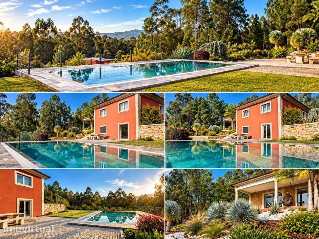 Moradia de Luxo V4 com piscina em Refóios do Lima
