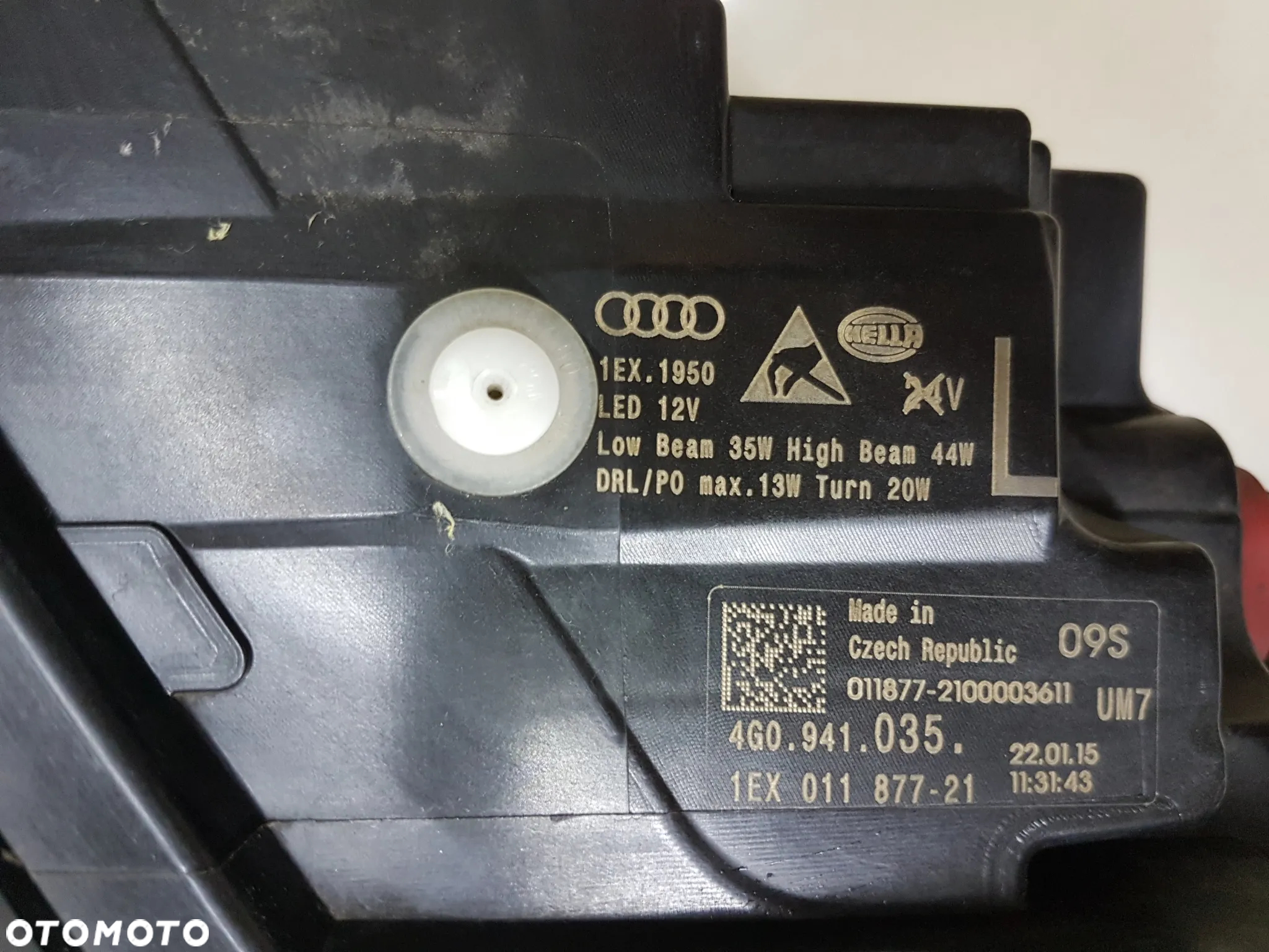 AUDI A6 C7 LIFT FULL LED MATRIX LAMPA PRZEDNIA LEWA LUB PRAWA - 5