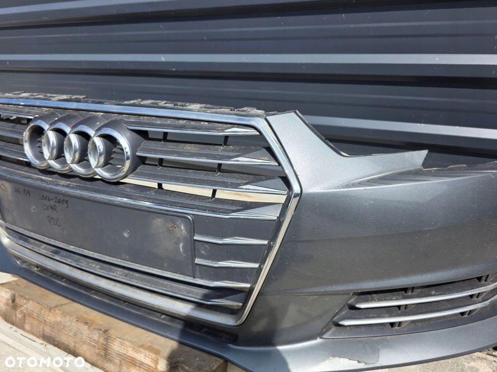 ZDERZAK PRZÓD AUDI A4 B9 2016-2019 ZWYKŁY LX7R PDC KOMPLETNY ! - 6