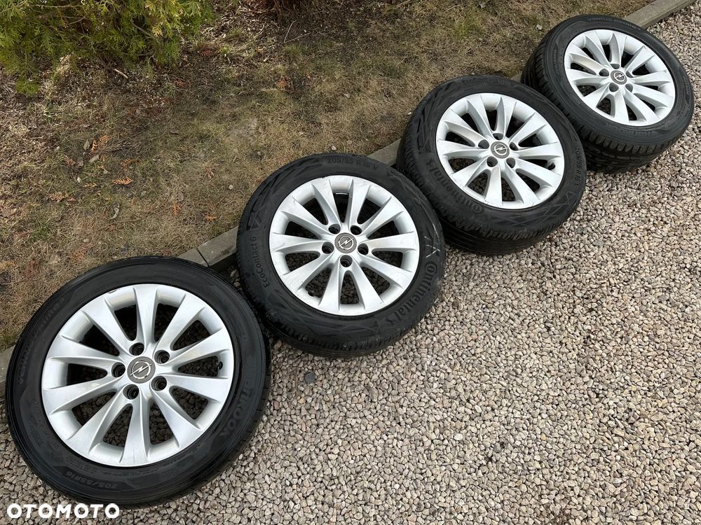 Opel Meriva Astra Zafira Alufelgi 16" 5X110 6,5Jx16 ET37 - 1