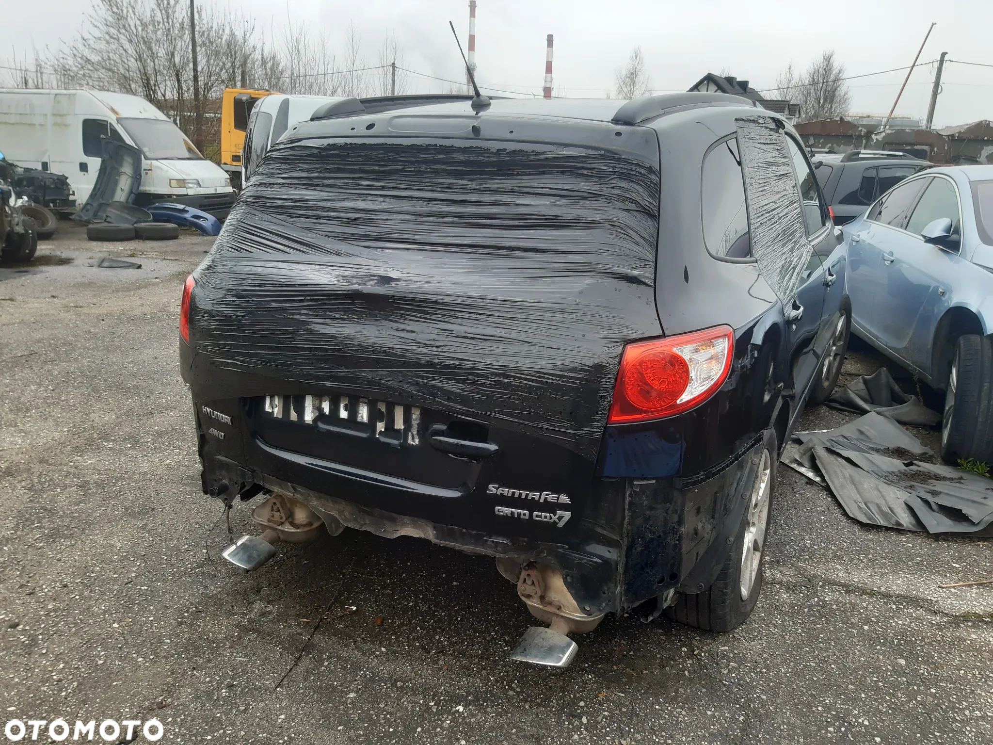 HYUNDAI SANTA FE II NA CZĘŚCI CZARNY - 2