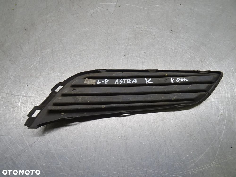 OPEL ASTRA K KOMBI 1.6CDTI KRATKA ZDERZAKA LEWY PRZÓD PRZEDNI 13448412 - 3
