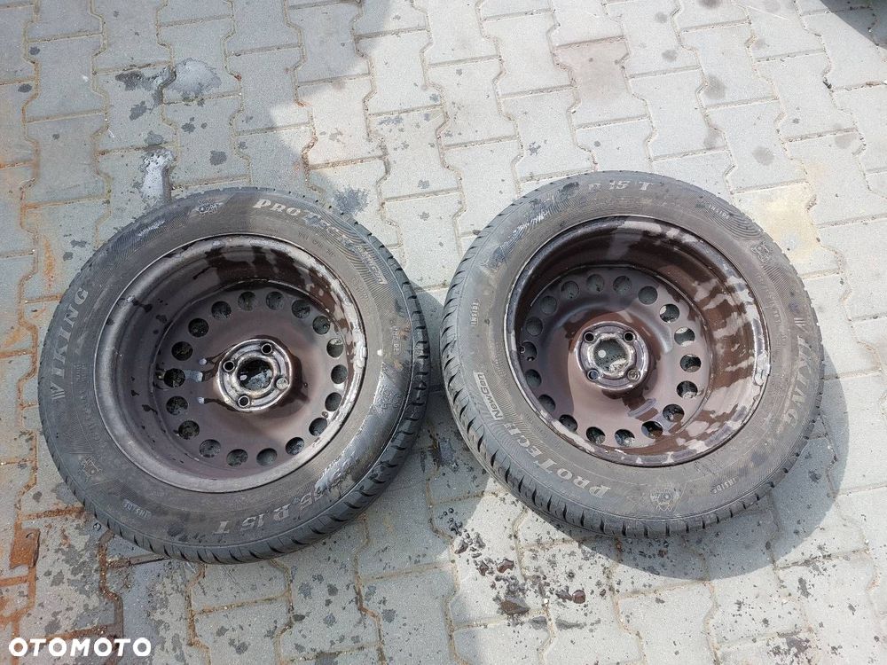 KOŁA FELGI OPONY LETNIE 2 SZT 4x100 6Jx15 ET49 FI56,6 185/65R15 OPEL - 9