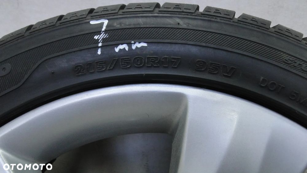 OPEL ZAFIRA ASTRA INSIGNIA MOKKA FELGA FELGI ALUMINIOWE OPONY 7x17 ET42 5x98 ORYGINALNE - 13