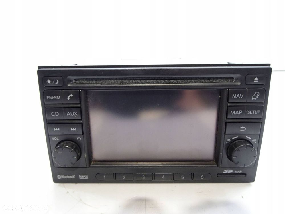 radio cd nissan qashqai j10 lift 10-13 r. 25915bh30e - 1