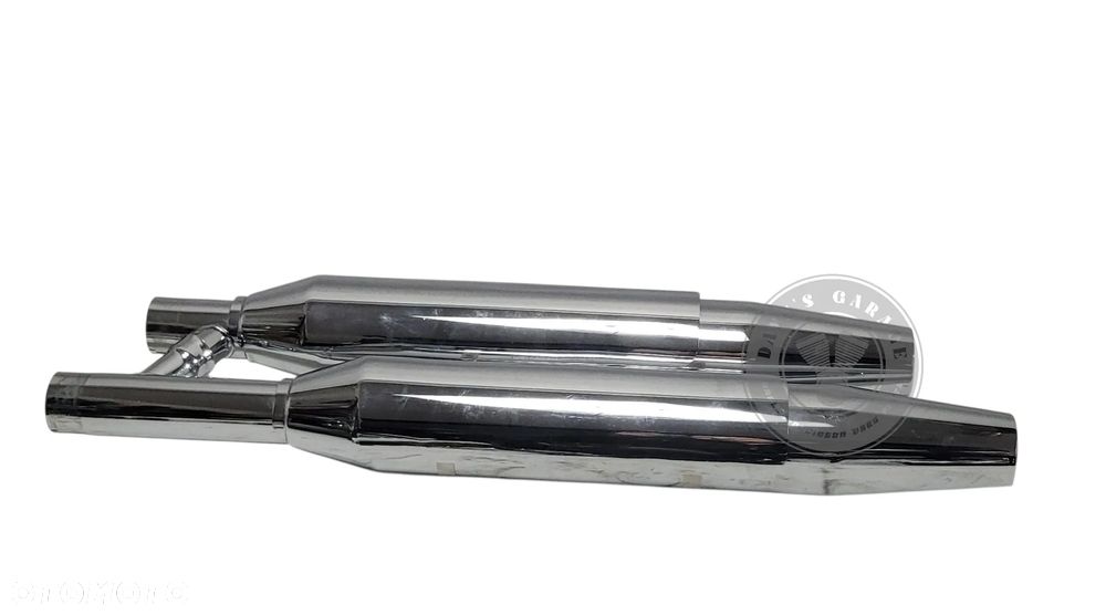 Tłumiki wydech Harley Davidson Softail Fat Boy 65939-04 65950-04 - 3