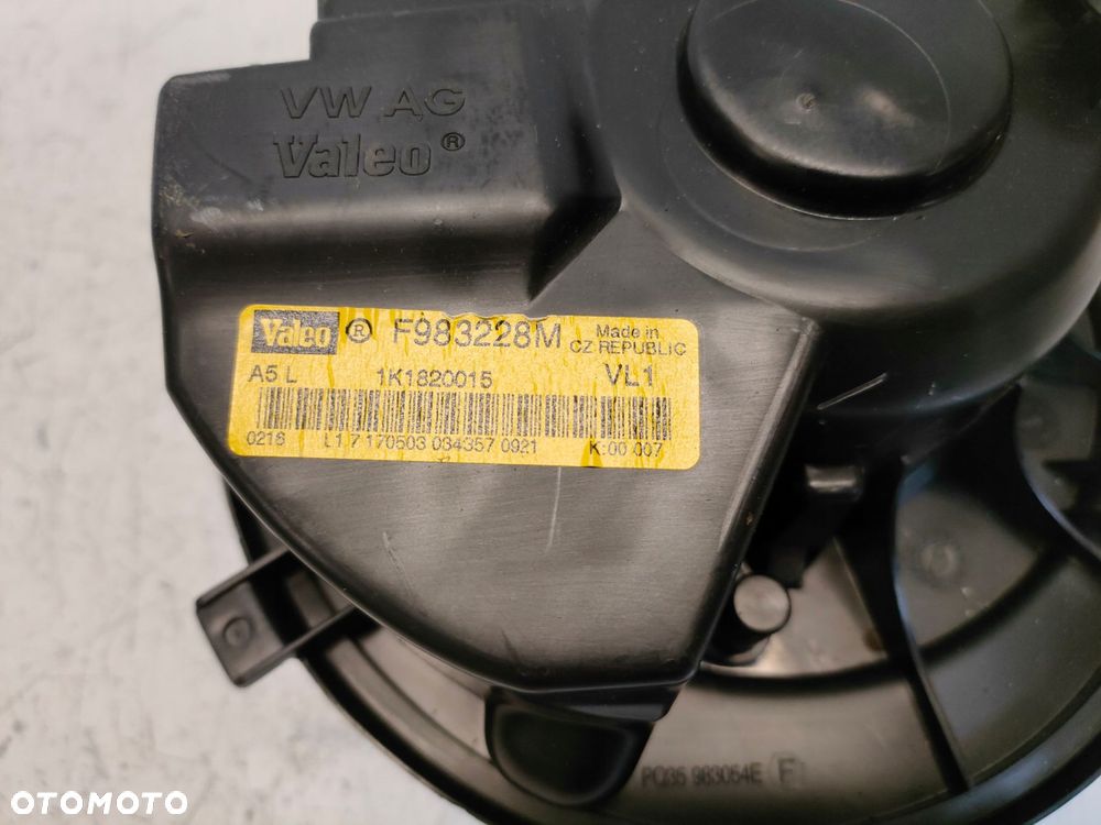 AUDI A3 8P 1.9 TDI 3-DRZWI 03- DMUCHAWA WENTYLATOR 1K1820015 - 3