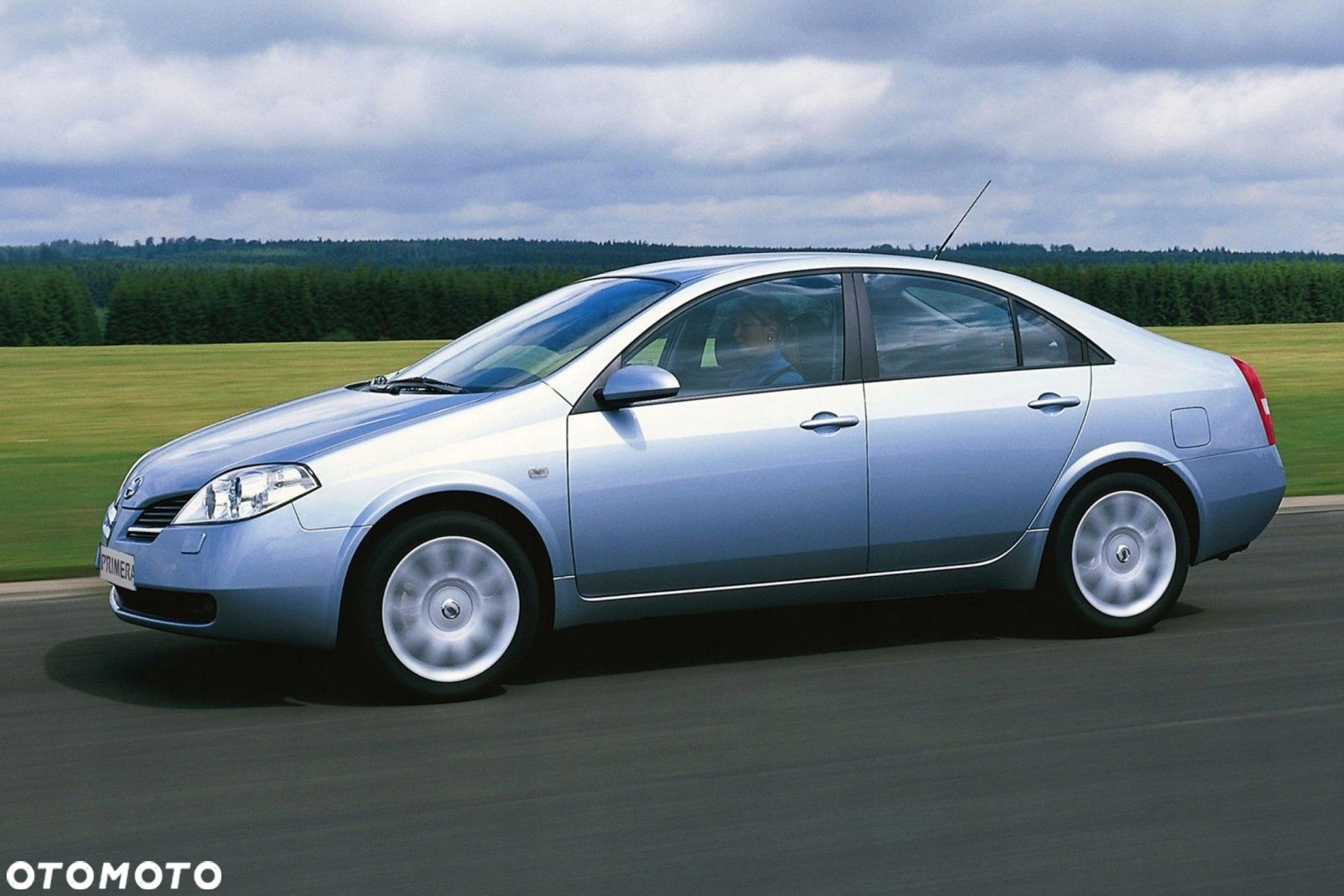 Nissan Primera P12 panel przełącznik szyb lewy przód 25401-AV640 - 7