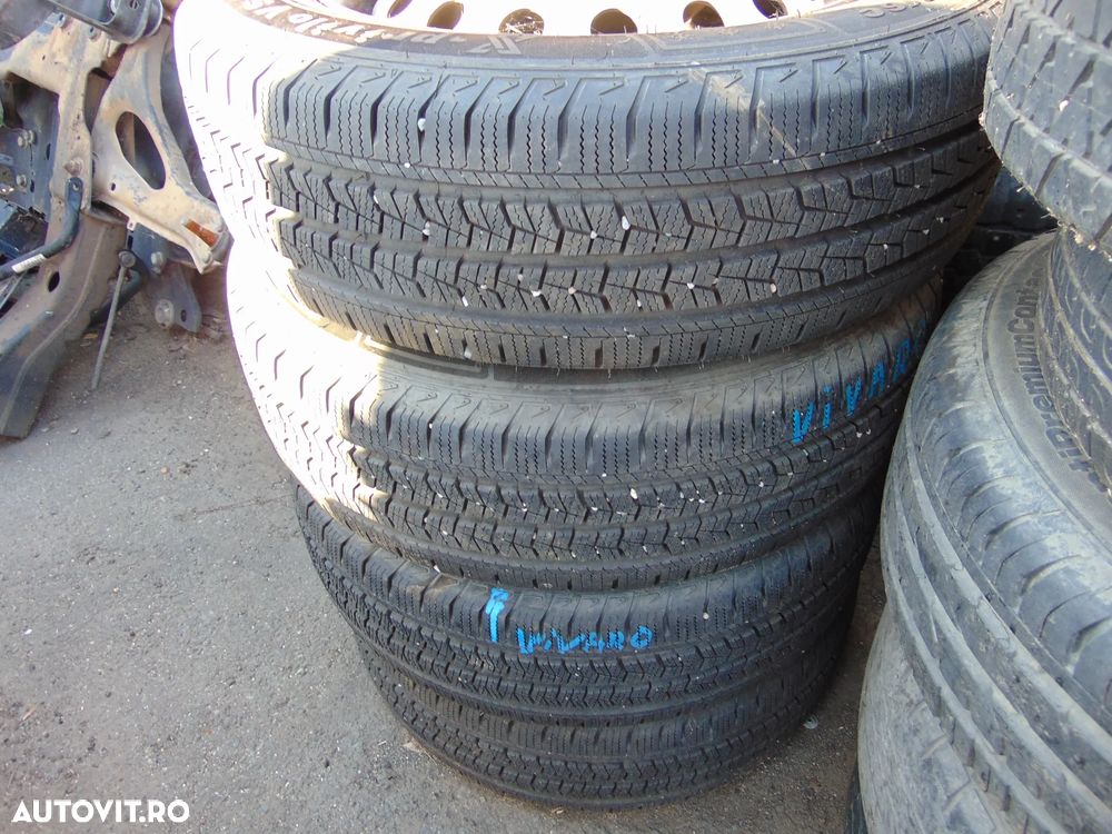 Jante Renault Trafic Opel Vivaro Nissan Primastar jante cu anvelope iarna 195/65/r16c cauciucuri - 9