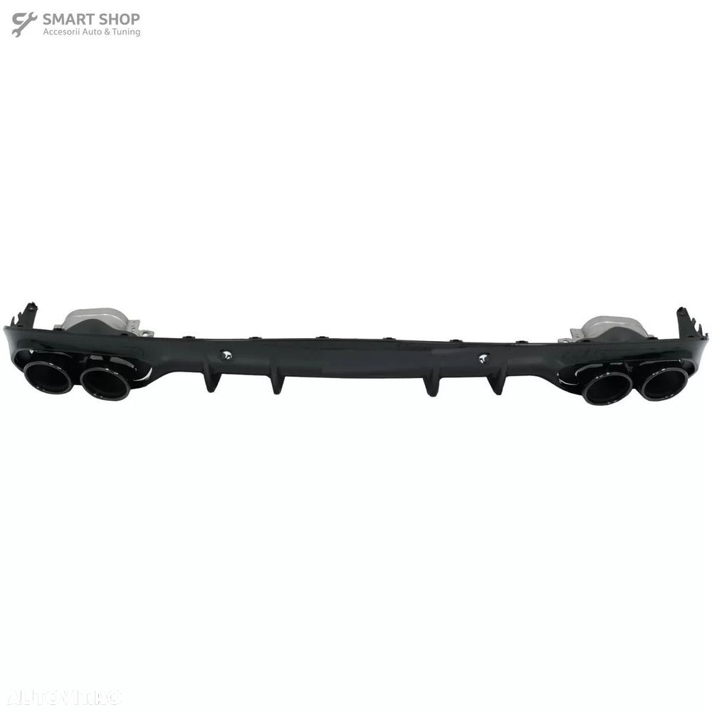 Difuzor Bara Spate Evacuare Dubla si Tobe Ornament Mercedes C-Class C2 - 2
