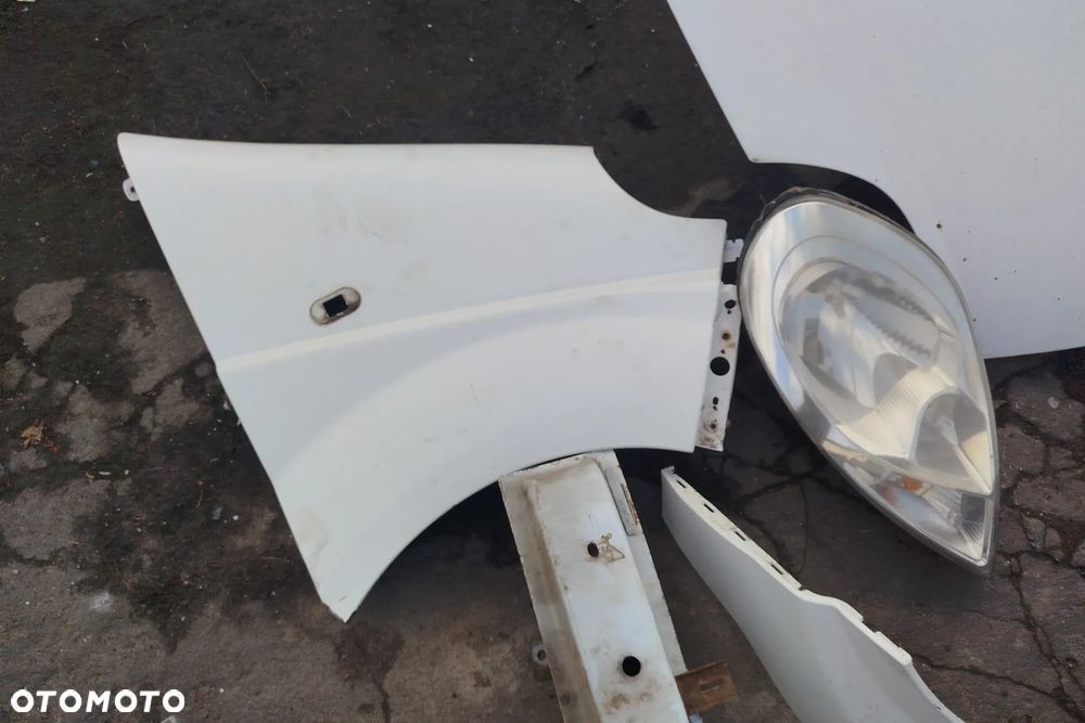 przód kompletny do RENAULT trafic II lift 06-14r OPEL Vivaro lift 06-14r 2,0dci komplet : maska-błotnik przód lewy /prawy -zderzak przód -atrapa przód -listwa atrapy -pas przód /belka/chłodnice/+ lampy przód gratis! - 8