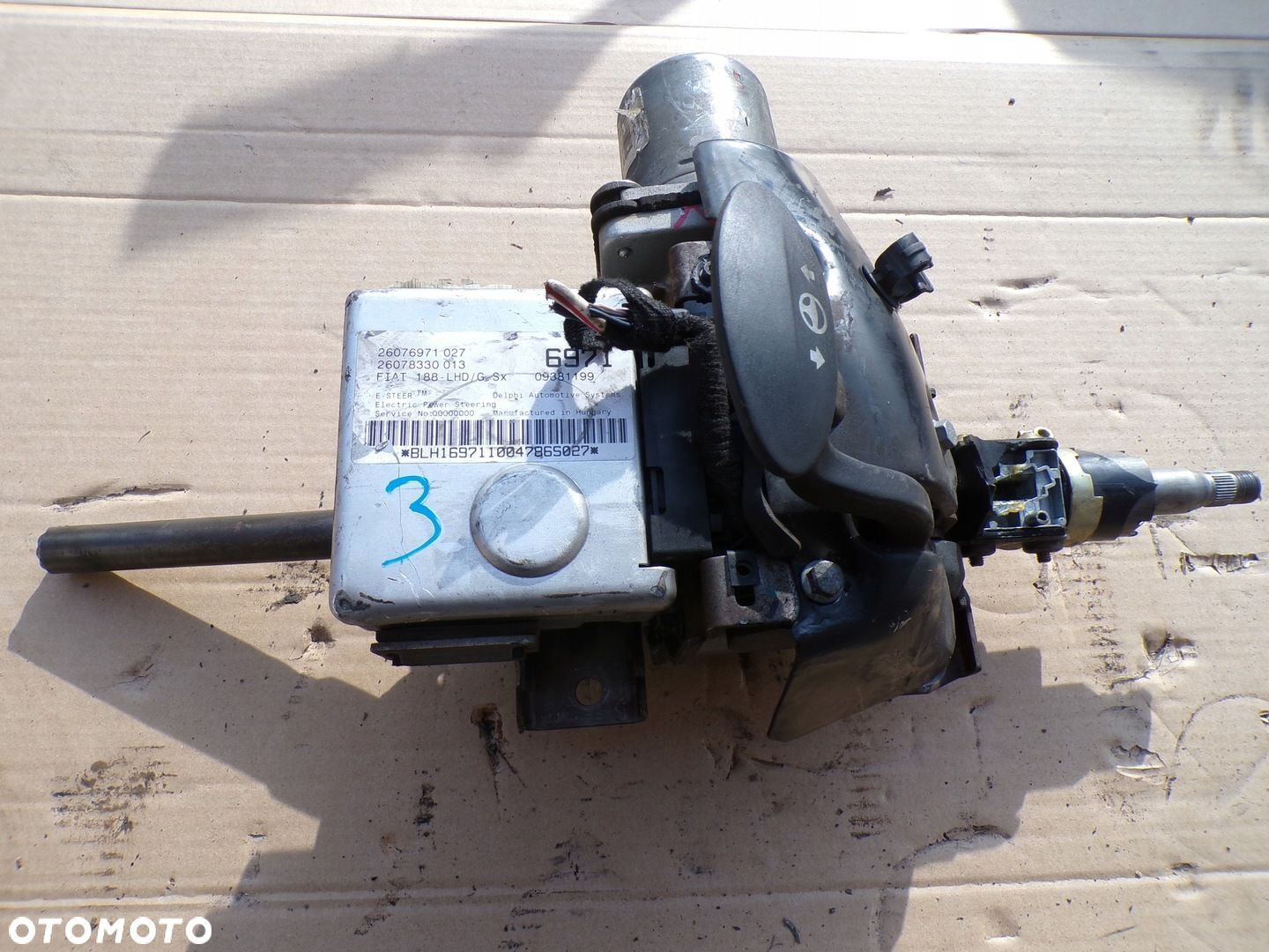 FIAT PUNTO II WSPOMAGANIE ELEKTRYCZNE KOLUMNA 6971 REGULACJA - 1