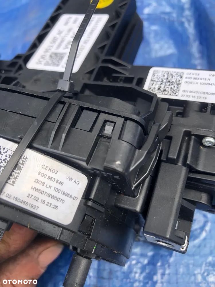 VW SKODA AUDI MANETKI PRZEŁĄCZNIK ZESPOLONY 5Q0953507AC 5Q0953513R - 2