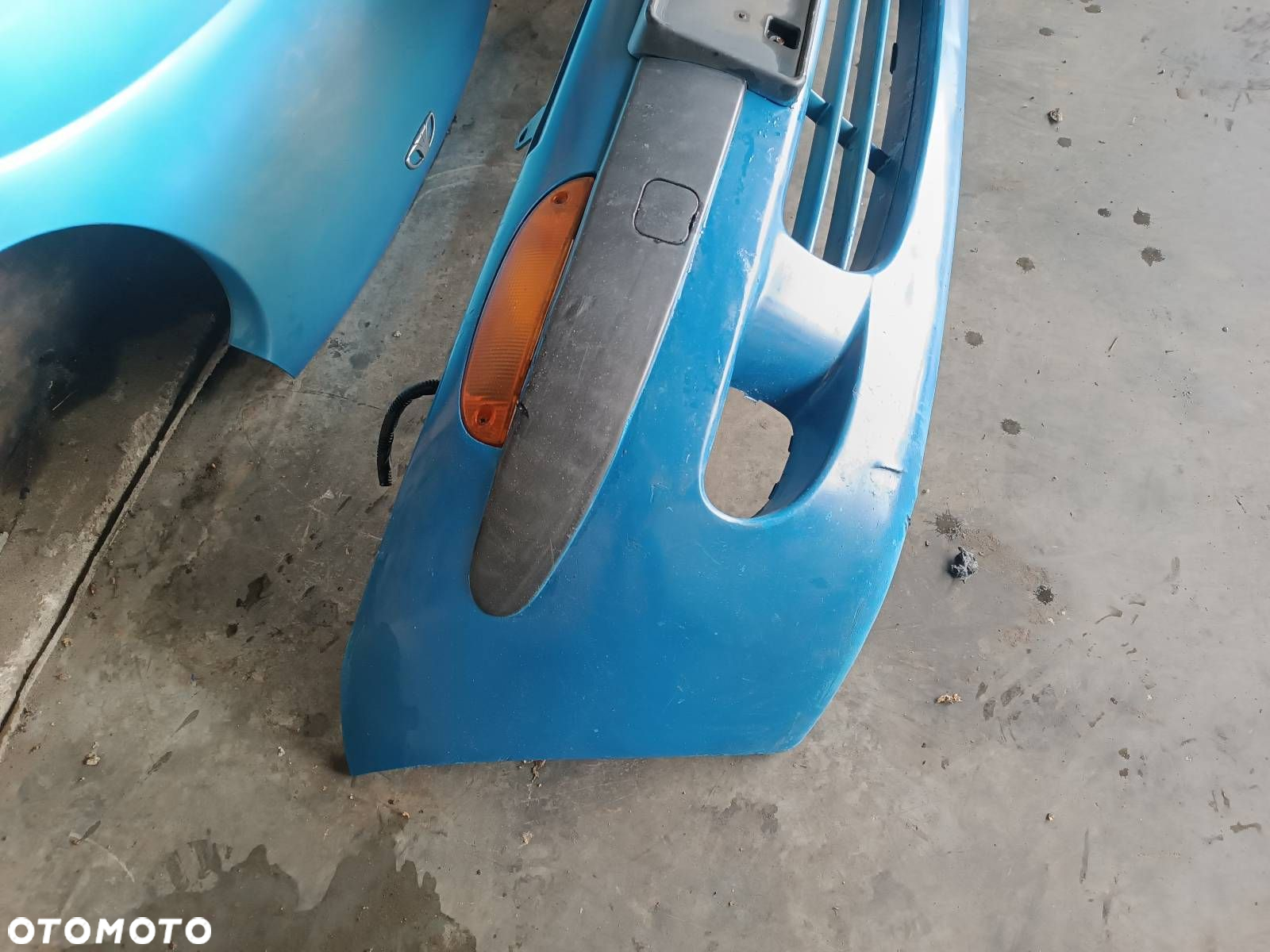 MASKA ZDERZAK BŁOTNIK DAEWOO MATIZ I NIEBIESKI - 8