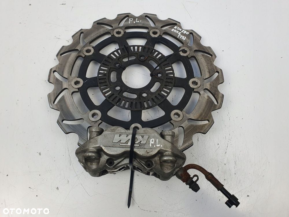 LEWA TARCZA HAMULCOWA ZACISK PRZÓD KTM Duke 790 18-24 przednia lewa - 5