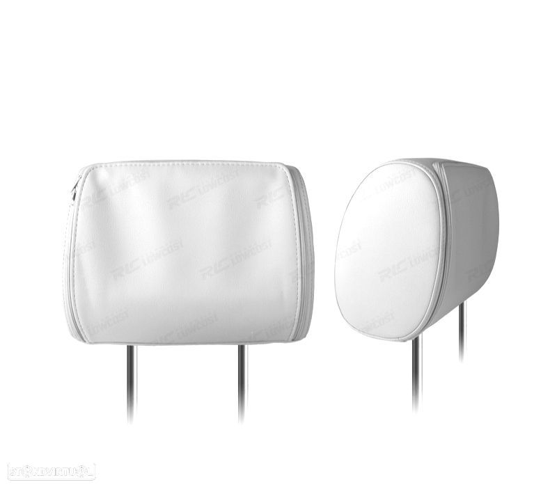 ENCOSTO DE CABEÇA MULTIMEDIA 9 PULGADAS HD TÁCTIL USB SD COR EM CINZA - 2