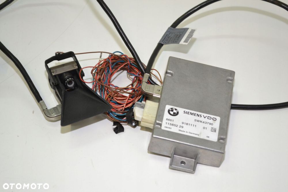 BMW E60 E61 KAMERA ASYSTENT PASA RUCHU STEROWNIK WIĄZKA ZESTAW 9137716 - 2
