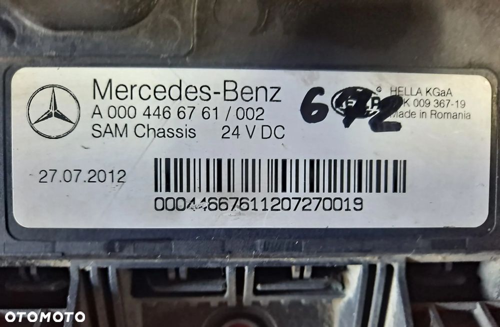 A0004466761 Sterownik Komputer Modul swiatel mercedes mp - 2