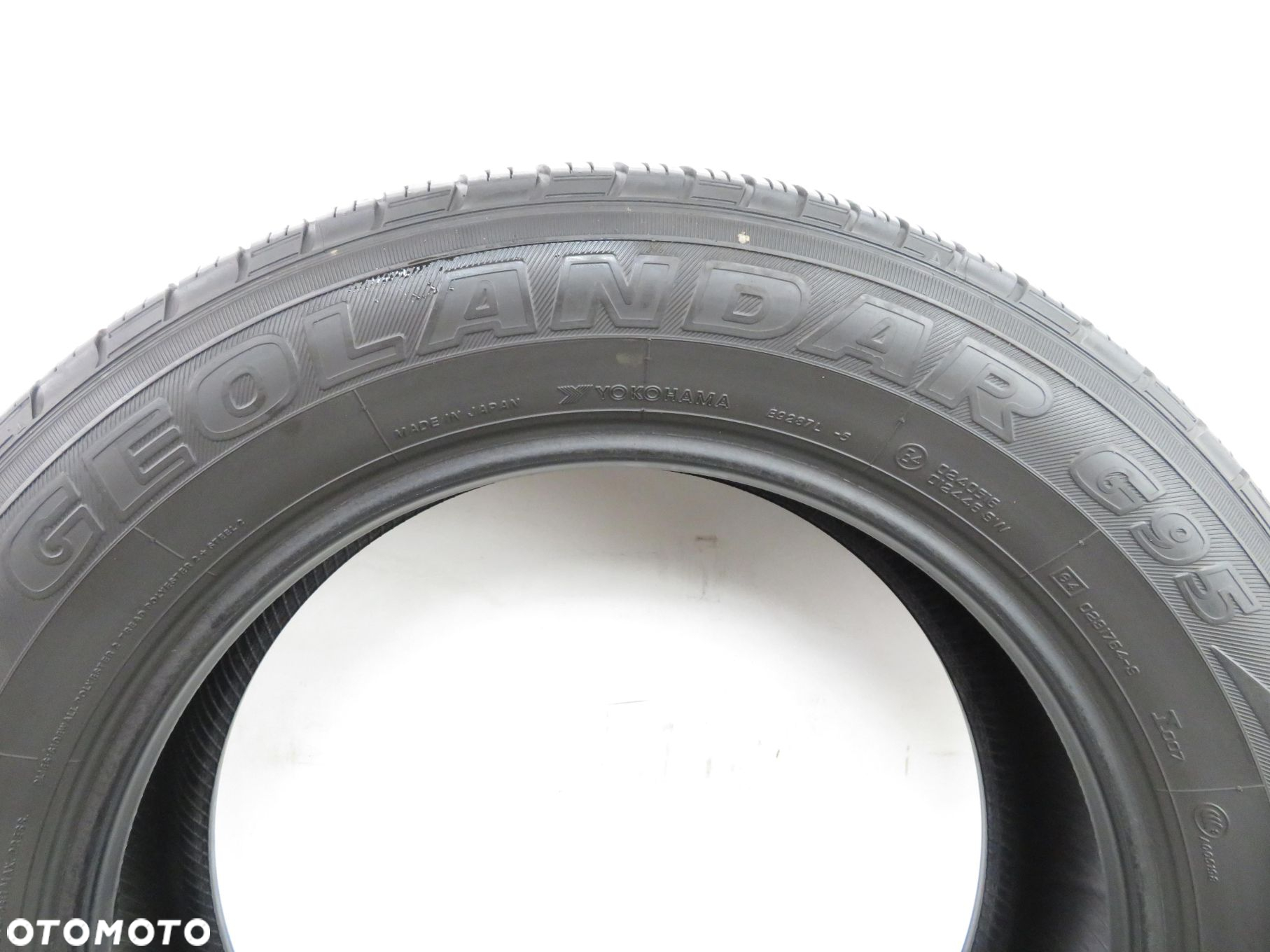2X 225/60R17 OPONY LETNIE YOKOHAMA GEOLANDAR G95 99V DOT: 0412. - 4