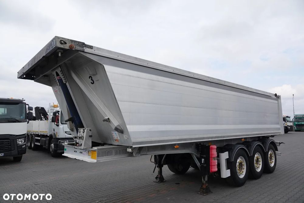 Benalu WYWROTKA / 26 m3 / ALUMINIOWA / OŚ PODNOSZONA / WAGA: 5 000 KG / ALUFELGI / SPROWADZONA - 4