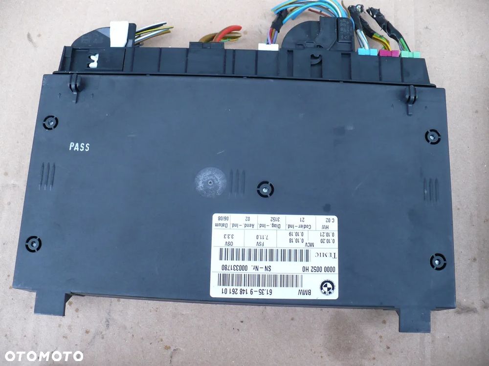 BMW X5 E70 X6 E71 panel fotela prawy 6980912 lewy orygi. eu. - 3