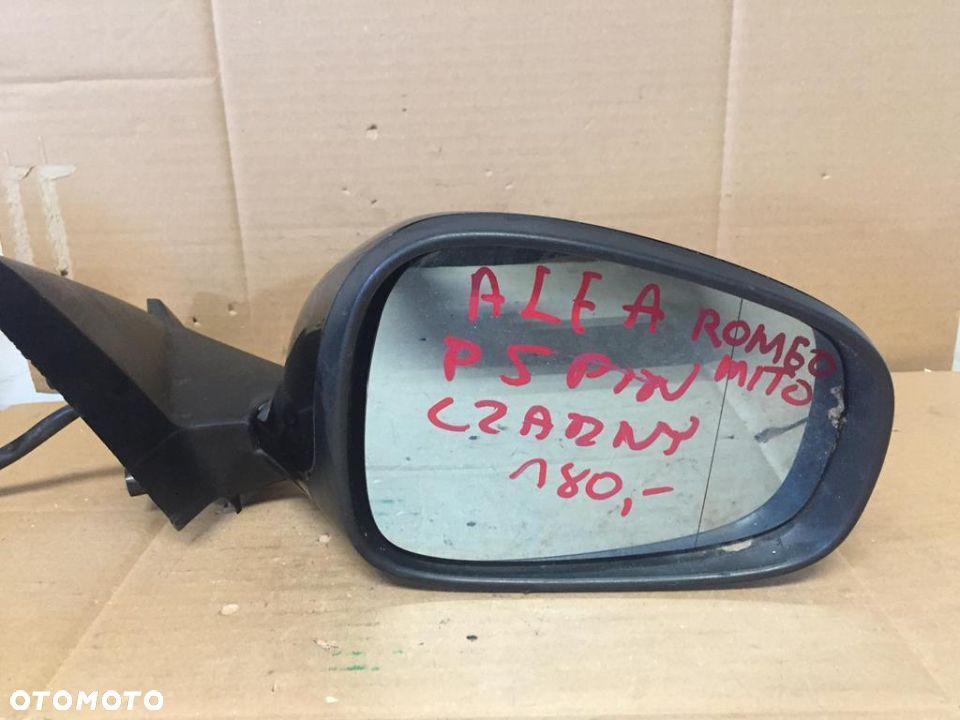 #LUSTERKO PRAWE 5 PIN ALFA ROMEO MITO  CZARNY - 1