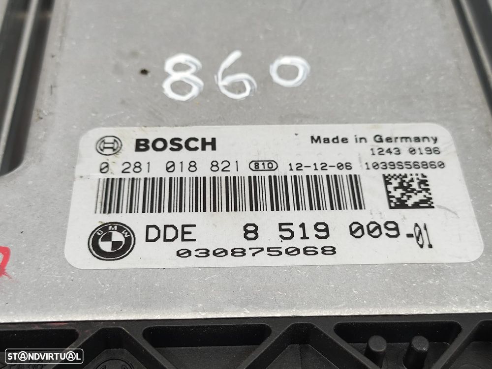 Centralina Motor ECU Bosch BMW 0281018821 8519009 BMW X1 E84 - 5