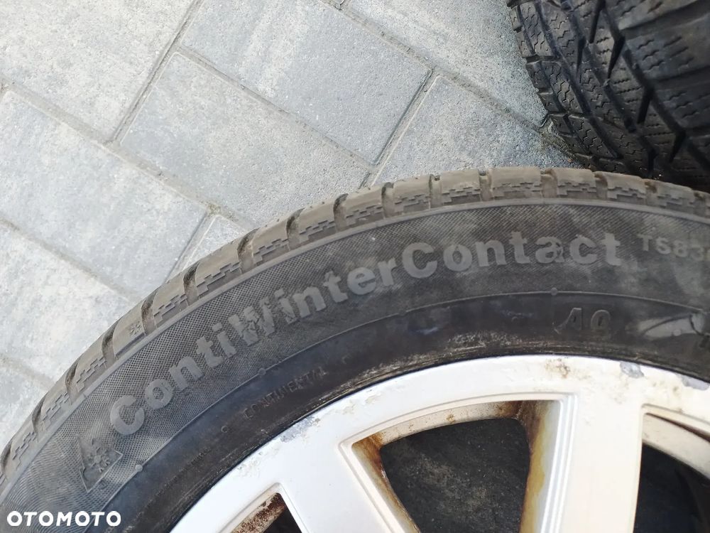FELGI Z OPONAMI KOŁA ALUMINIOWE DEZENT VW PASSAT B5 R16 5X112 ET40 57,1 mm OPONY CONTINENTAL R16 205/55 ZIMA NR16 - 11