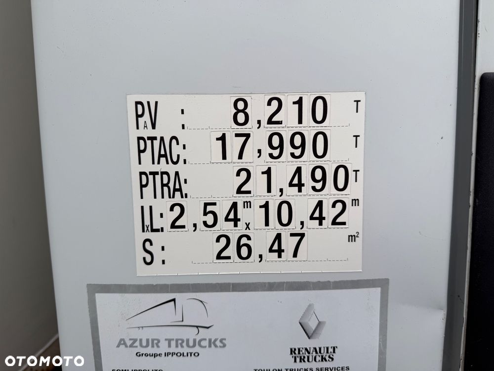 Renault MIDLUM 270* EU V*Tylko 303.000 km* Winda 2T* Opony 95% * Super Stan* - 10