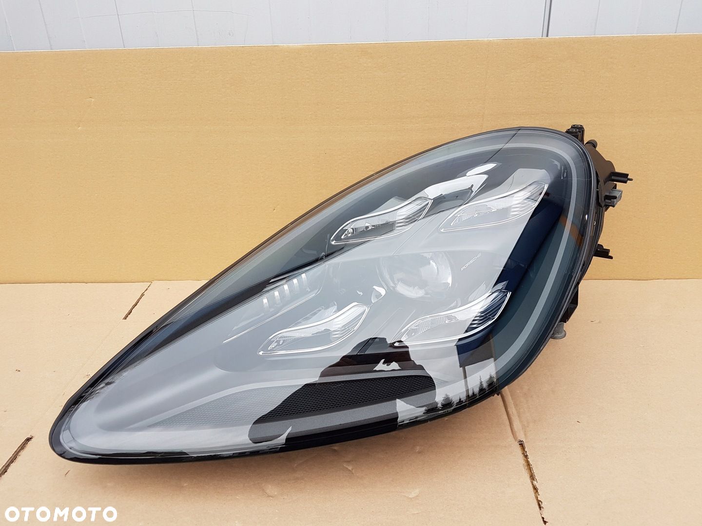 LAMPA PRZÓD LEWA PORSCHE CAYENNE 9Y0 MATRIX - 1