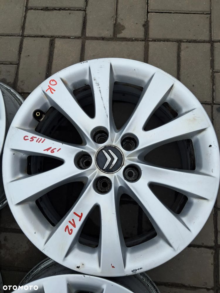 Citroen C5 III X7 Felgi aluminiowe 16" 7J 5x108 ET28 9687895880 - 9