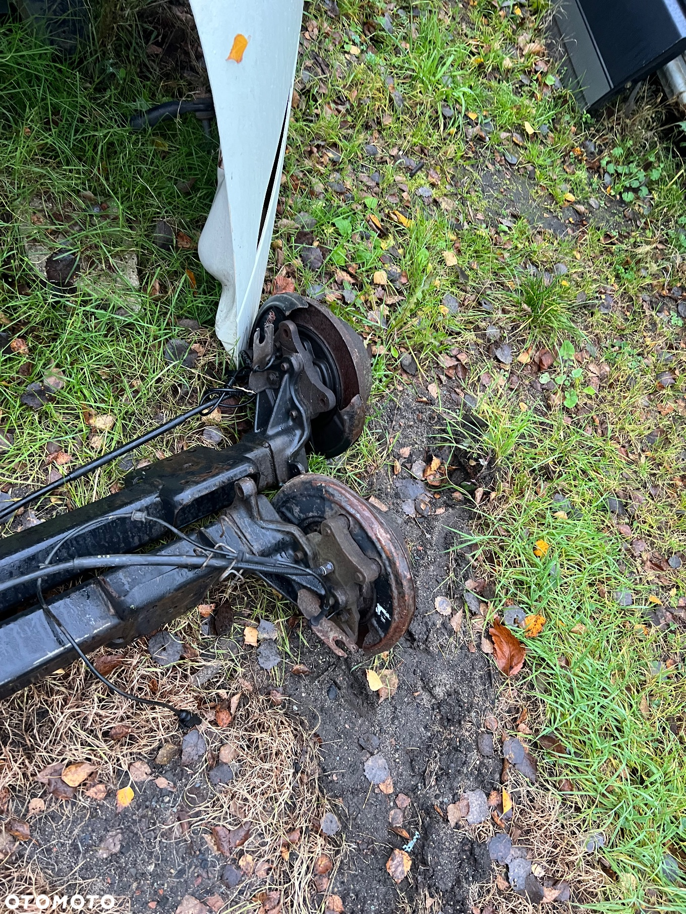 Oś belka tylna Fiat ducato przyczepka na koła 15cali - 3