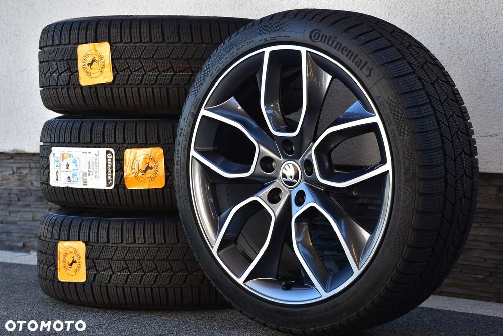 Nowe koła zimowe OEM Skoda Octavia IV MK4 VRS 19" Continental 2025r - 2