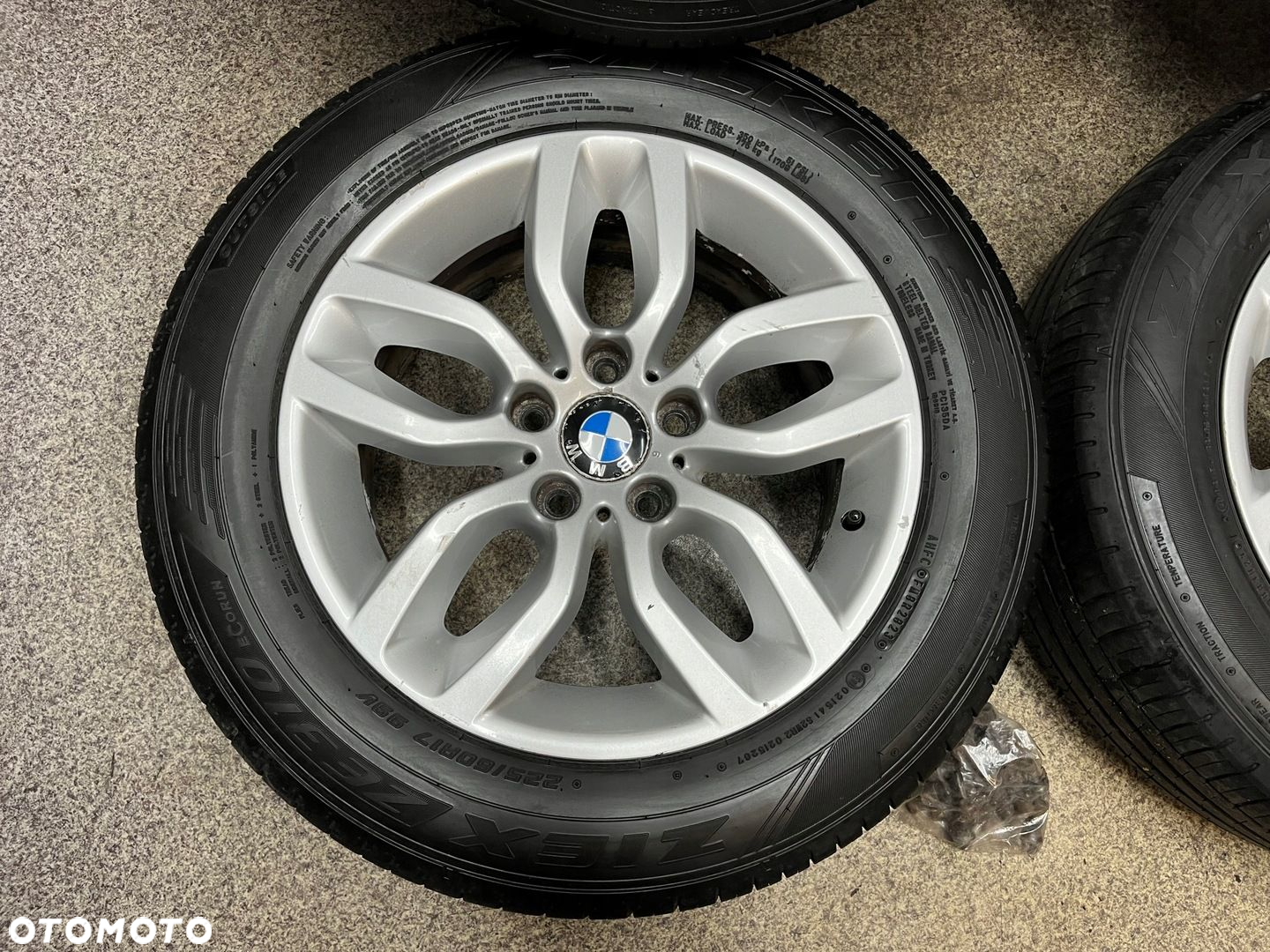 Kola alufelgi R17 5x120 ET32 7.5J opony LETNIE FALKEN 225/60 BMW F25 X3 F26 - 4