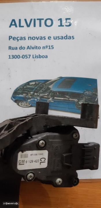 Pedal de acelerador Opel Corsa C  2007 - 1