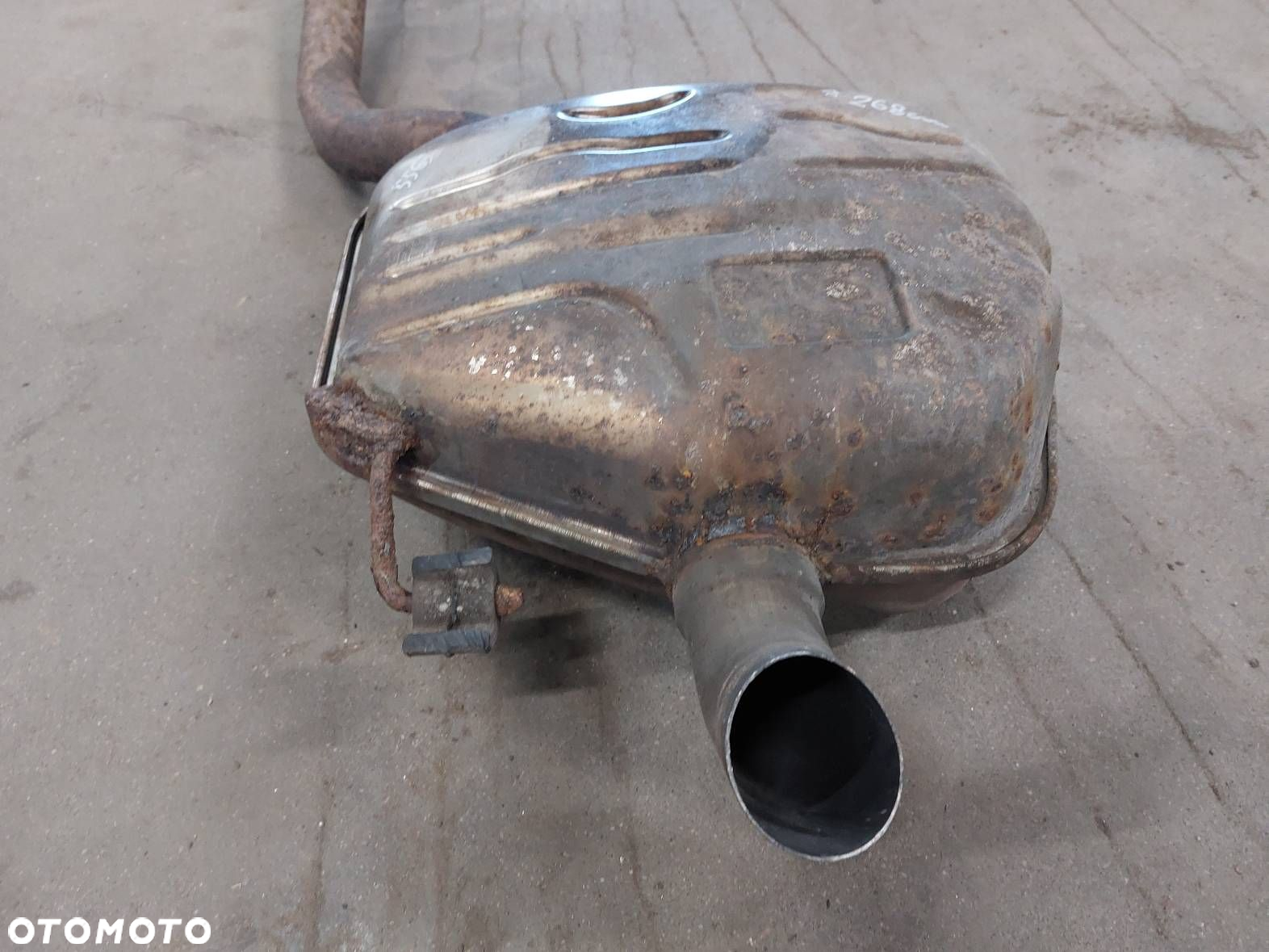 TŁUMIK WYDECH KOŃCOWY MONDEO MK4 2.0 TDCI - 2