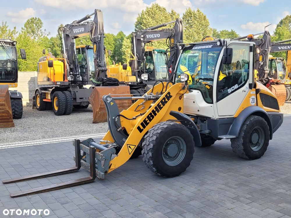 Liebherr L 506C / łyżka otwierana + widły / 1300h / model 2019 / - 2