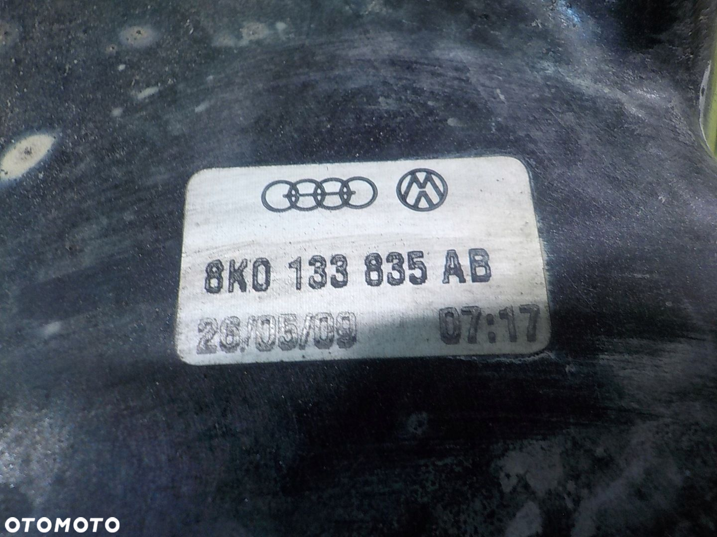 AUDI A5 8T 2.0 TFSI 09r COUPE 2D obudowa filtra powietrza 8K0133837AB - 8