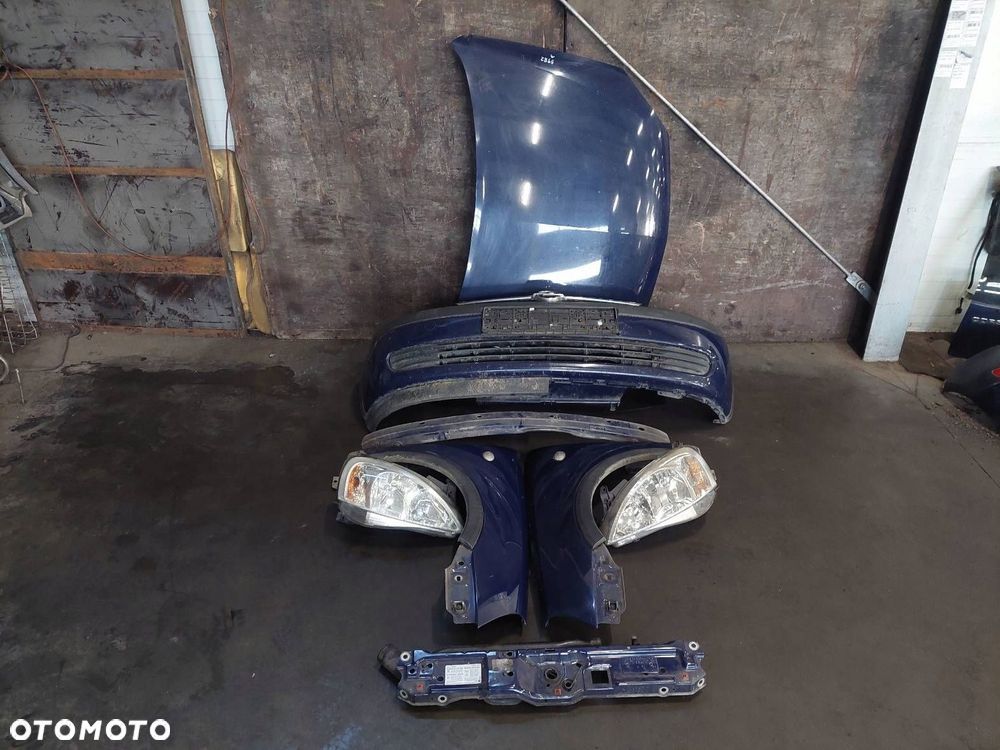 KOMPLETNY PRZÓD MASKA ZDERZAK LAMPA BŁOTNIK OPEL CORSA C Y20Z - 1