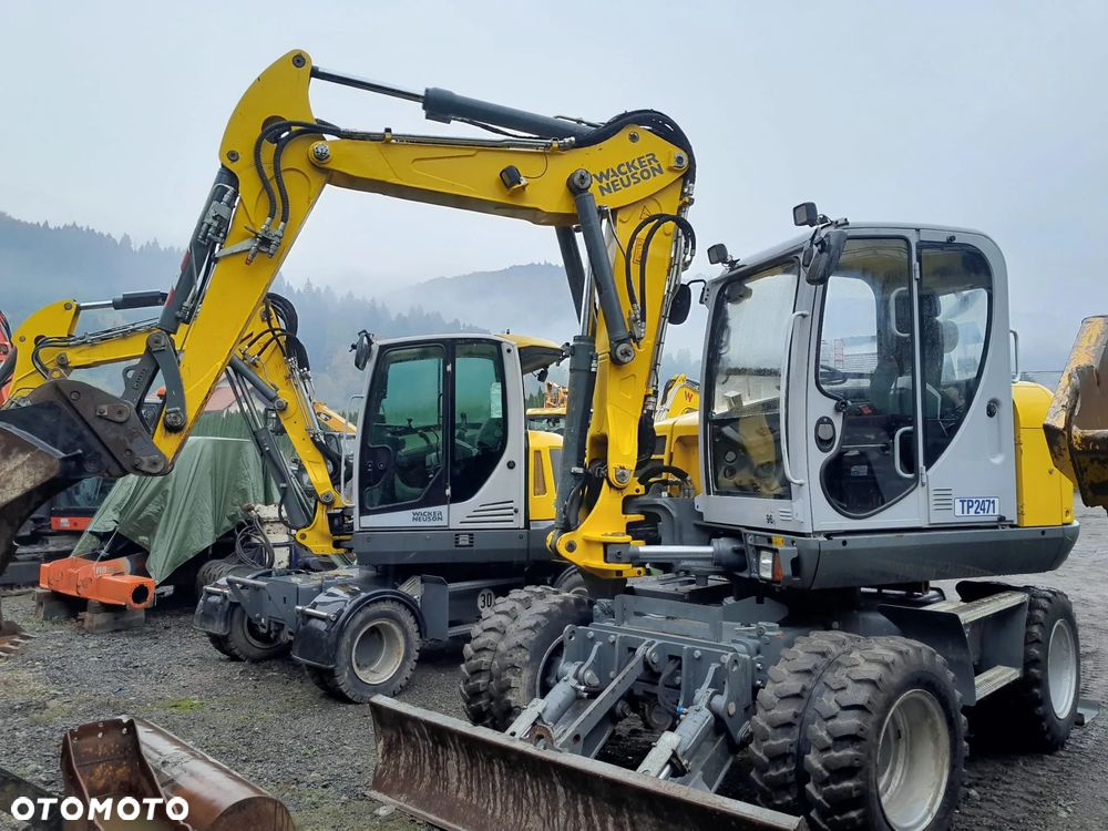 Wacker Neuson EW 100, 2019r, 3566mtg, długie ramię 3x łamane, 4 koła skrętne, - 5
