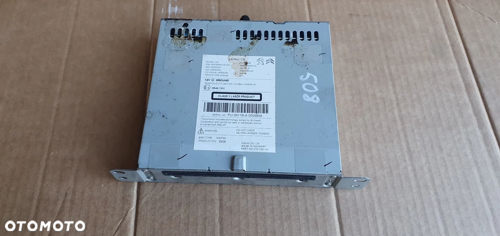 Czytnik stacja nawigacji NAVI CD Peugeot 508 I Lift 9807729080 - 2